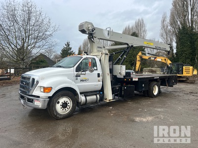 National 500E2 36000 lb Straight Boom on 2013 Ford XL 4x2 شاحنة رافعة