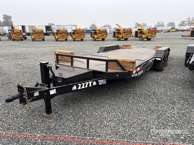 2026 Industrias America 227T 22 ft T/A Tilt Deck Trailer (Unused)