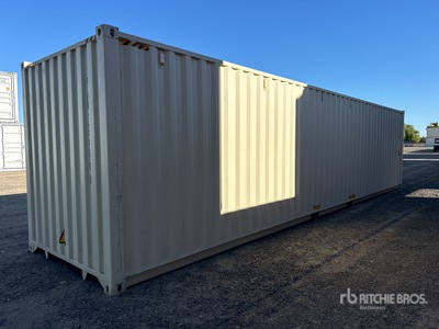 2025 40 ft High Cube Storage Container