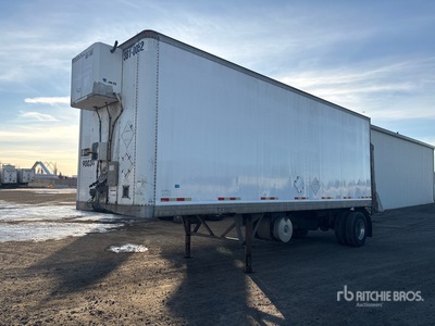 2000 Manac 28 ft x 102 in S/A Heated Van Trailer