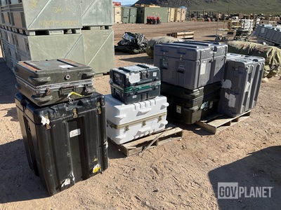 (14) Assorted Storage Cases