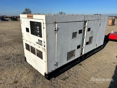 Whisperwatt DCA-180SSK 180 kVA Skid-Mounted Generator Set