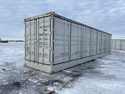 2023 40 ft High Cube Open-Sided Contenedor de almacenamiento