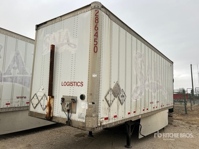 2007 Wabash DVDBHPC 28 ft x 102 in S/A مقطورة فان