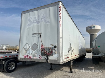 2008 Wabash DVCVHPC 48 ft x 102 in Sliding T/A Van Trailer