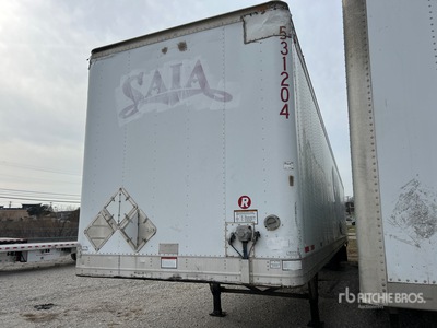 2005 Great Dane 7411TW 53 ft x 102 in Sliding T/A Van Trailer