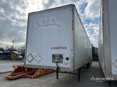 2008 Wabash DVCVHPC 53 ft x 102 in Sliding T/A Van Trailer