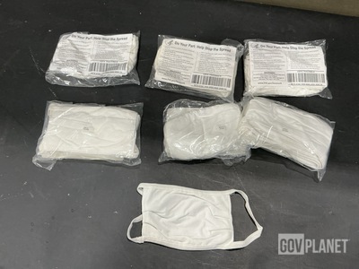 (82) Packages of Cotton Face Masks