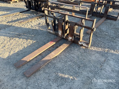 60 in Lift Truck Forks - Fits Telescopic Forklift