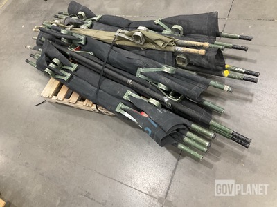 (9) Rigid Pole Folding Litters