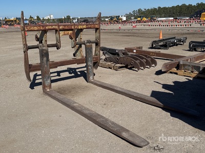 JRB 416 96 in Q/C Wheel Loader Forks - Fits JRB 416 Series