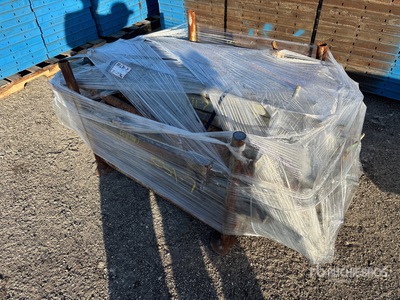 Quantity of (41) Guardrail stanchions Barrier