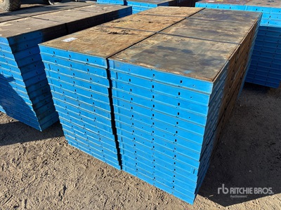 Quantity of (30) Symons 2 ft x 6 ft Zement Formen