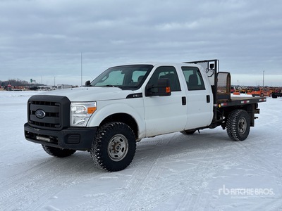 2012 Ford F-350 XL 4x4 Extended Cab Camión Caja Abierta
