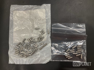 (50) Lockheed Martin 348465-4 Headless Grooved Pins