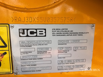 2025 JCB 3DX 4WD Graaflaadmachine (Unused)