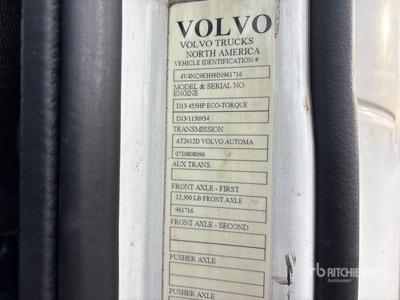 2017 Volvo VNL 6x4 T/A Sleeper Truck Tractor