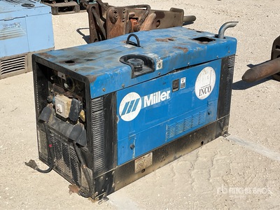 2011 Miller Big Blue 500X Skid-Mounted Motorbetriebenes Schweißgerät