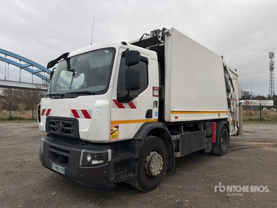 2018 Renault Premium 4x2 4x2 Camion A Ordures Menageres Müllabfuhrwagen