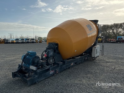 2019 Putzmeister P8-E 8 m3 Electric Portable Concrete Mixer