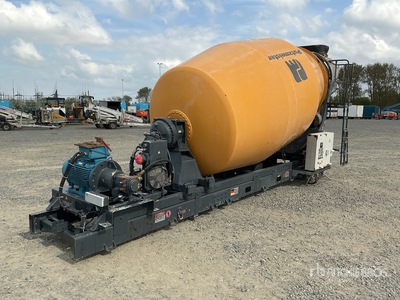 2019 Putzmeister P8-E 8 m3 Electric Portable Concrete Mixer