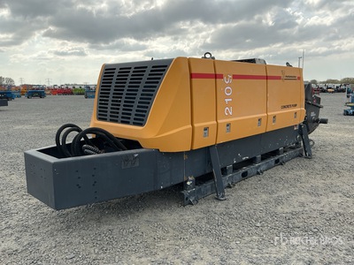 2019 Putzmeister BSA2109HE Electric Concrete Pump