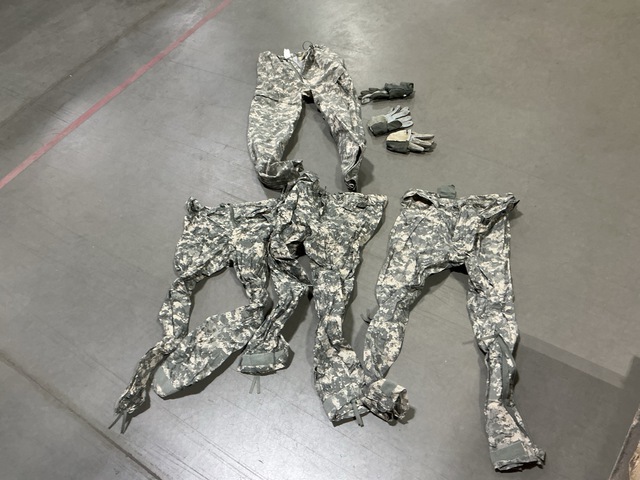 (27) Pairs of Wet Weather Trousers, (31) Pairs of Gloves & Assorted Items