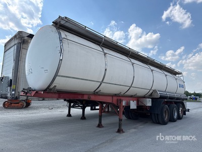 1989 Acerbi 24T Tri/A Tankwagen Aanhangwagen
