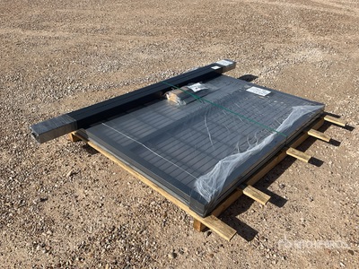 Double Wing Door (1,80m x 3,00m) for سياج الموقع (Unused)