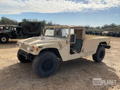 2012 AM General M1097R1 HMMWV 2 Door Soft Top w/Truck Body