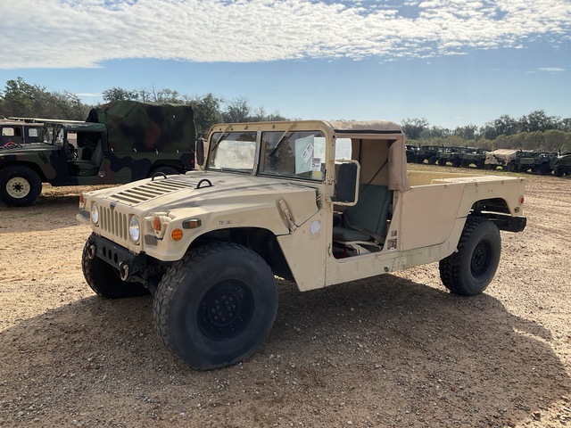 2012 AM General M1097R1 HMMWV 2 Door Soft Top w/Truck Body