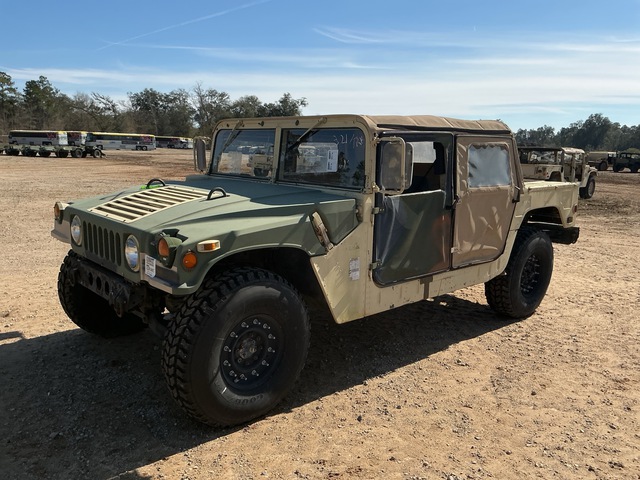 AM General M1097R1 HMMWV 4 Door Soft Top w/Truck Body