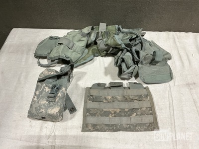 (65) M4 Three Mag Pouches, (39) IFAK First Aid Kit Inserts & Assorted Items