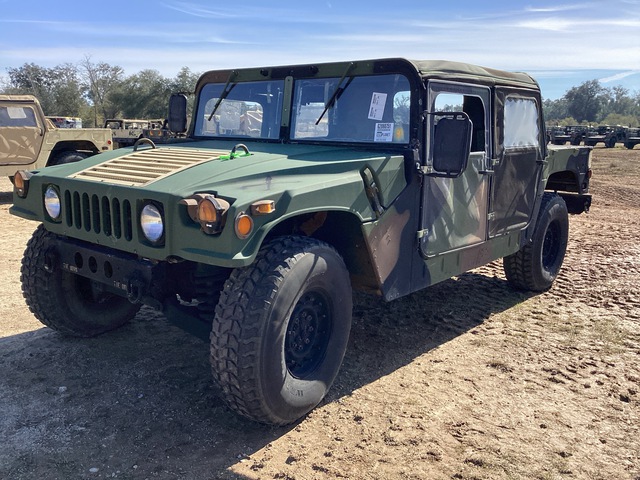 2008 AM General M1097R1 HMMWV 4 Door Soft Top w/Truck Body
