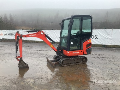 2018 Kubota KX015-4a Mini Excavator