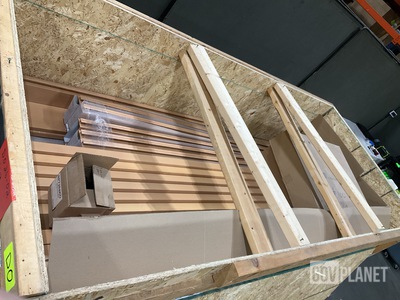 (1) Box of Armstrong BP7204KO MetalWorks Ceiling Blades w/Hardware