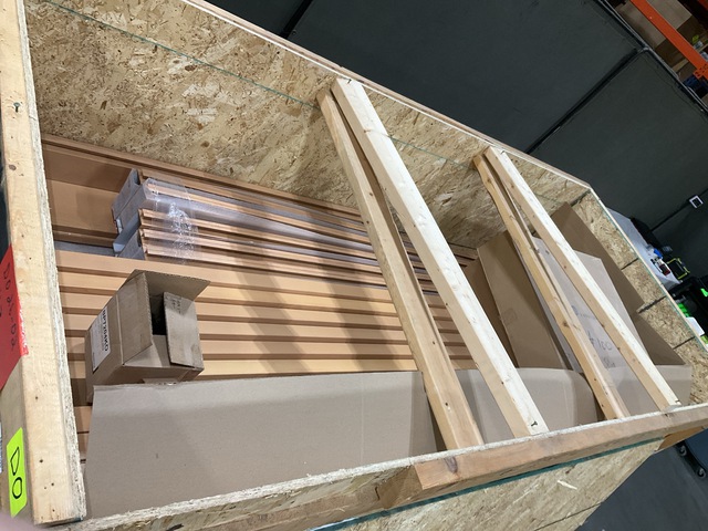 (1) Box of Armstrong BP7204KO MetalWorks Ceiling Blades w/Hardware