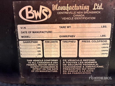 2002 BWS Tanker Trailer