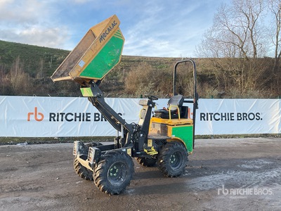 2018 Mecalac TA1ch 1 ton 4x4 Hi-Tip Tombereau
