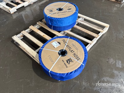 Quantity of (3) 2024 Powertek 3"-300FT Water Hose (Unused)