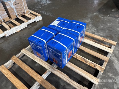 Quantity of (4) 2024 Powertek 20 ton Air Bottle Jack (Unused)