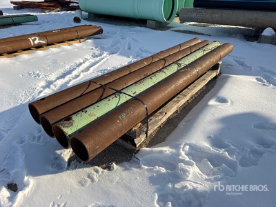 Quantity of (4) 144 in x 8 in SCH 80 Spreader Bar