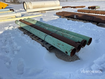 Quantity of (4) 144 in x 8 in SCH 80 Spreader Bar