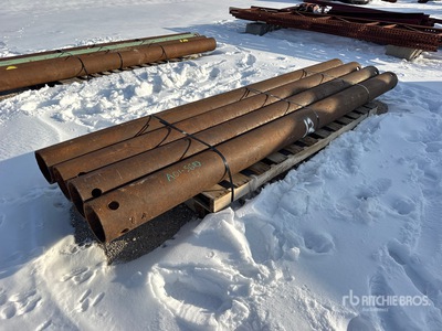 Quantity of (4) 144 in x 8 in SCH 80 Spreader Bar