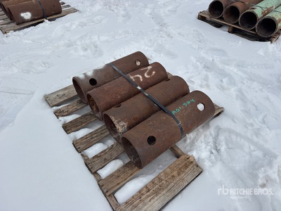 Quantity of (4) SCH 80 24 in x 8 in Spreader Bar