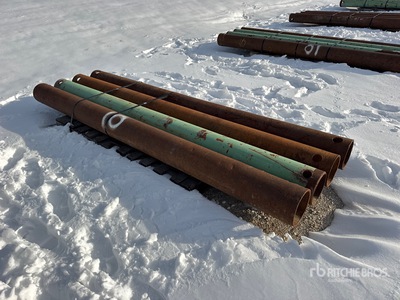 Quantity of (4) 120 in x 8 in SCH 80 Spreader Bar