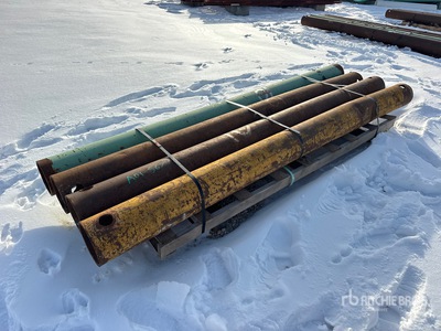 Quantity of (4) 120 in x 8 in SCH 80 Spreader Bar