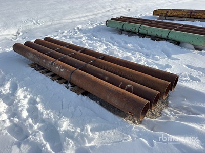 Quantity of (4) 120 in x 8 in SCH 80 Spreader Bar