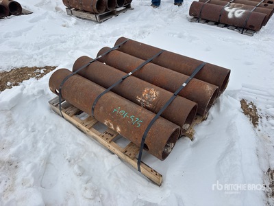 Quantity of (4) SCH 80 40 in x 8 in Spreader Bar