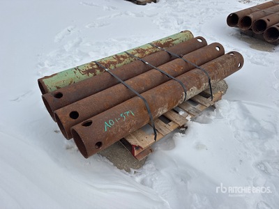 Quantity of (4) SCH 80 72 in x 8 in Spreader Bar